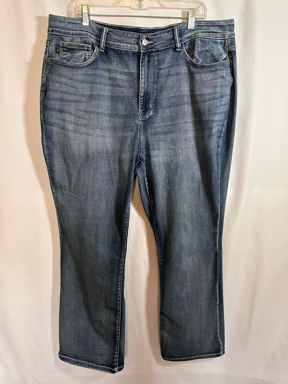 Judy Blue Los Angeles Boot Cut Jeans Plus Size 22W Medium Wash Stretch